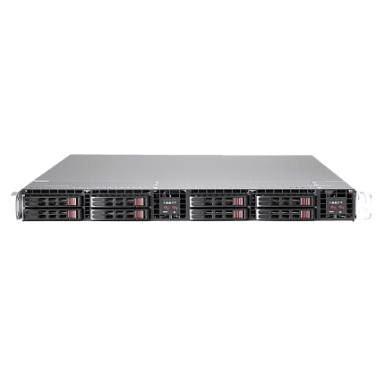 Сервер Supermicro SYS-1028 CSE-119U noCPU X10DRU-i+ 24хDDR4 softRaid IPMI 2х1000W PSU AOC-URN2-i2XS SFP+ 2х10Gb/s 10х2,5" BPN SAS3-116A-N2 FCLGA2011-3