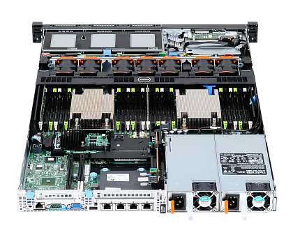 Сервер DELL R630 8x2.5 RAID H730p mini 2x Riser PSU 2x750W (3)
