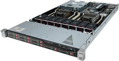 Сервер HP DL360p G8 noCPU 24хDDR3 softRaid P420i iLo 2х750W PSU 331FLR 4х1Gb/s 8х2,5" FCLGA2011 (3)